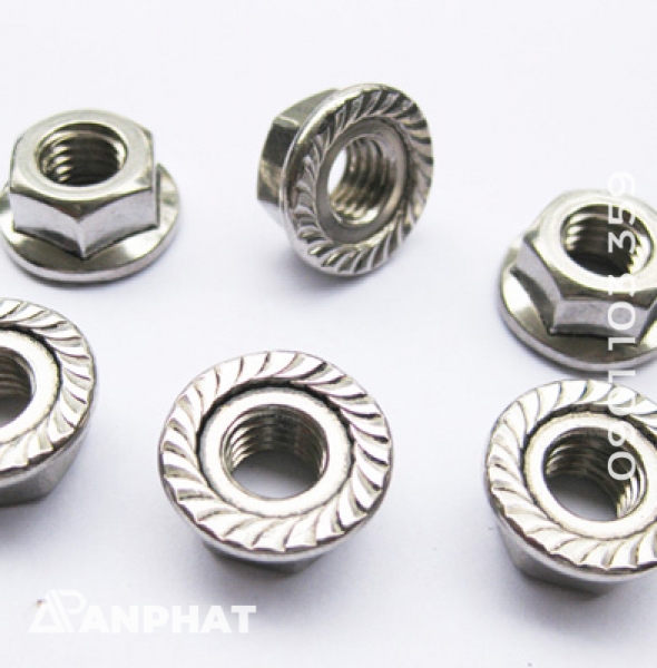 Tán liền long đền (đai ốc liền)